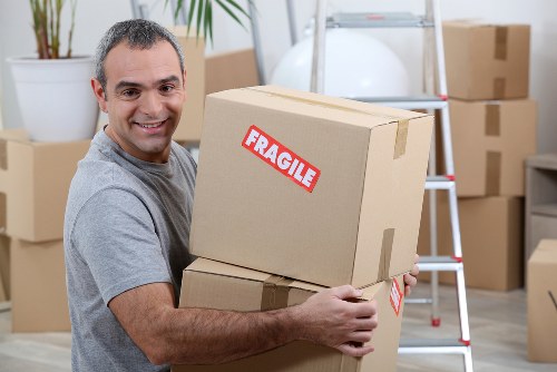 Removals van ready for a local home move in Removals