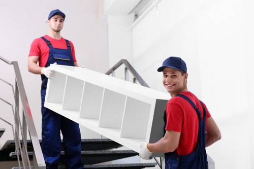 House removalists preparing furniture for a local move in Removals