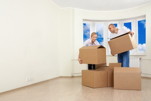 Man and van loading furniture for a local removals job