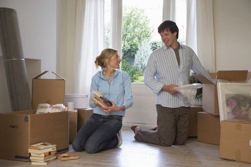 Van removal service assisting with a small commercial relocation in Removals