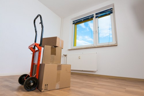About us page concept for a professional removals service