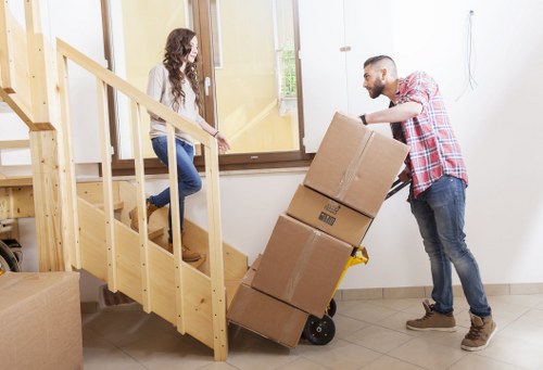 Large removal truck suitable for home and office relocations
